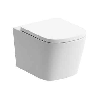 Henshaw Rimless Wall Hung WC & Soft Close Seat