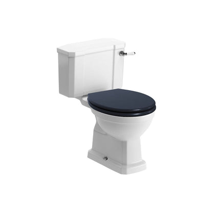 Bonny Close Coupled WC & Indigo Ash Soft Close Seat