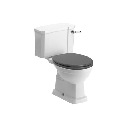 Bonny Close Coupled WC & Grey Ash Soft Close Seat