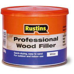 Mastic à bois professionnel Rustins 500 g