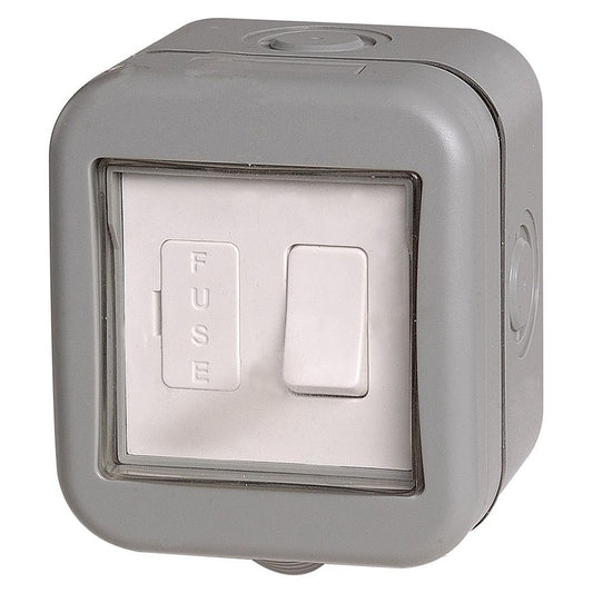 BG Weatherproof IP55 1 Gang Switched Fused Connection Unit