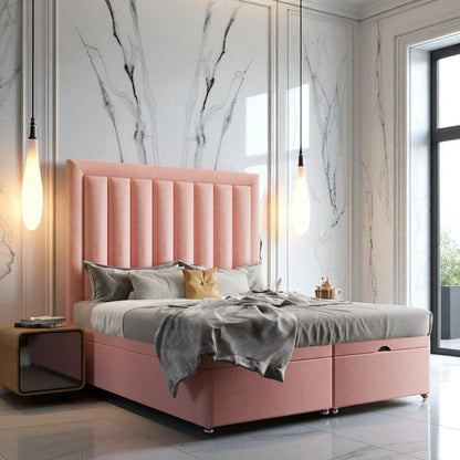 Zaffiro Ottoman Storage Divan Bed Set