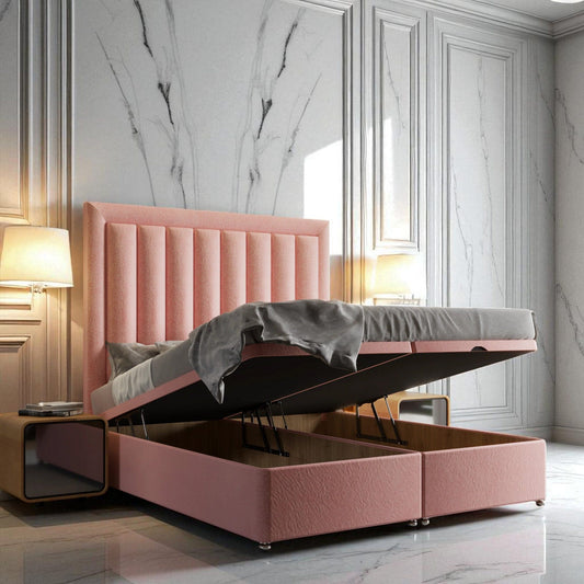 Zaffiro Ottoman Storage Divan Bed Set