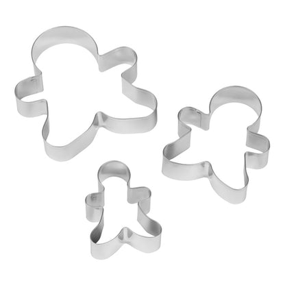 Chef Aid 3 Gingerbread Cutters