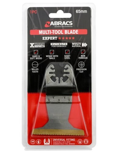 Abracs Tin Coated M/Tool Bld Wood + Metal 65mm