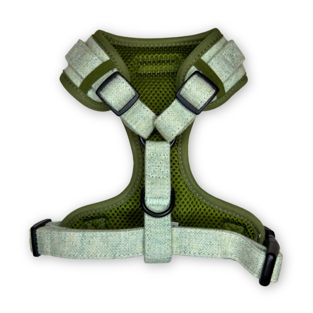 Tweed Adjustable Harness - Sage