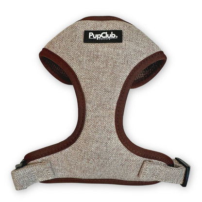 Tweed Adjustable Harness - Brown