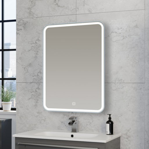 Miroir LED en aulne 500 mm x 700 mm