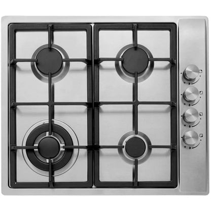 Cata 60cm 4 Burner Gas Hob,Cast Iron Pan Supports