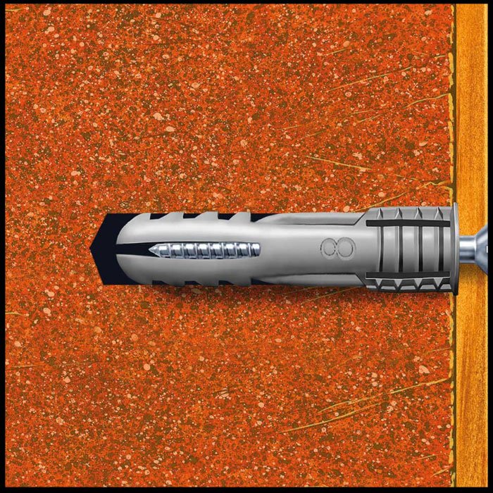 Plasplugs All In One Multi Purpose Fixings 8mm Pack 20