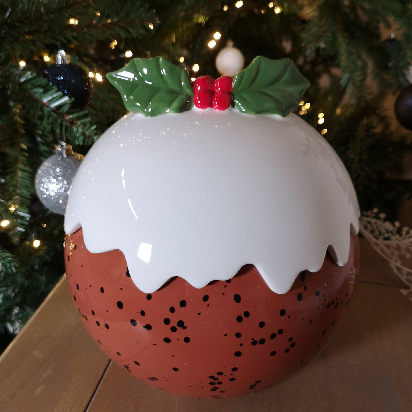 Premier Xmas Pud Cookie Jar