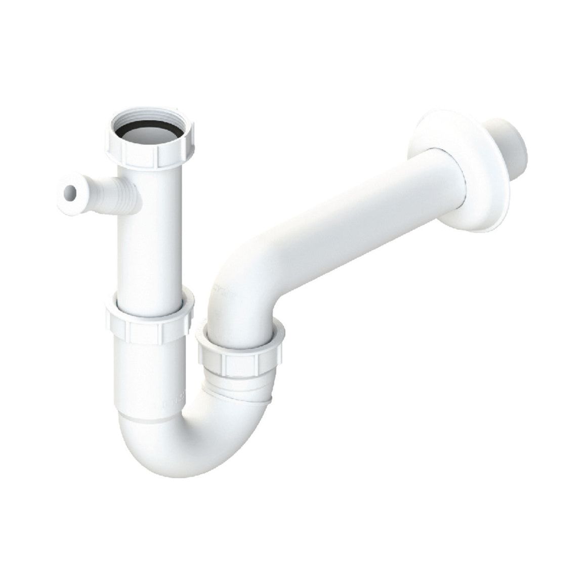 Abode Single Bowl Pipework Kit - White