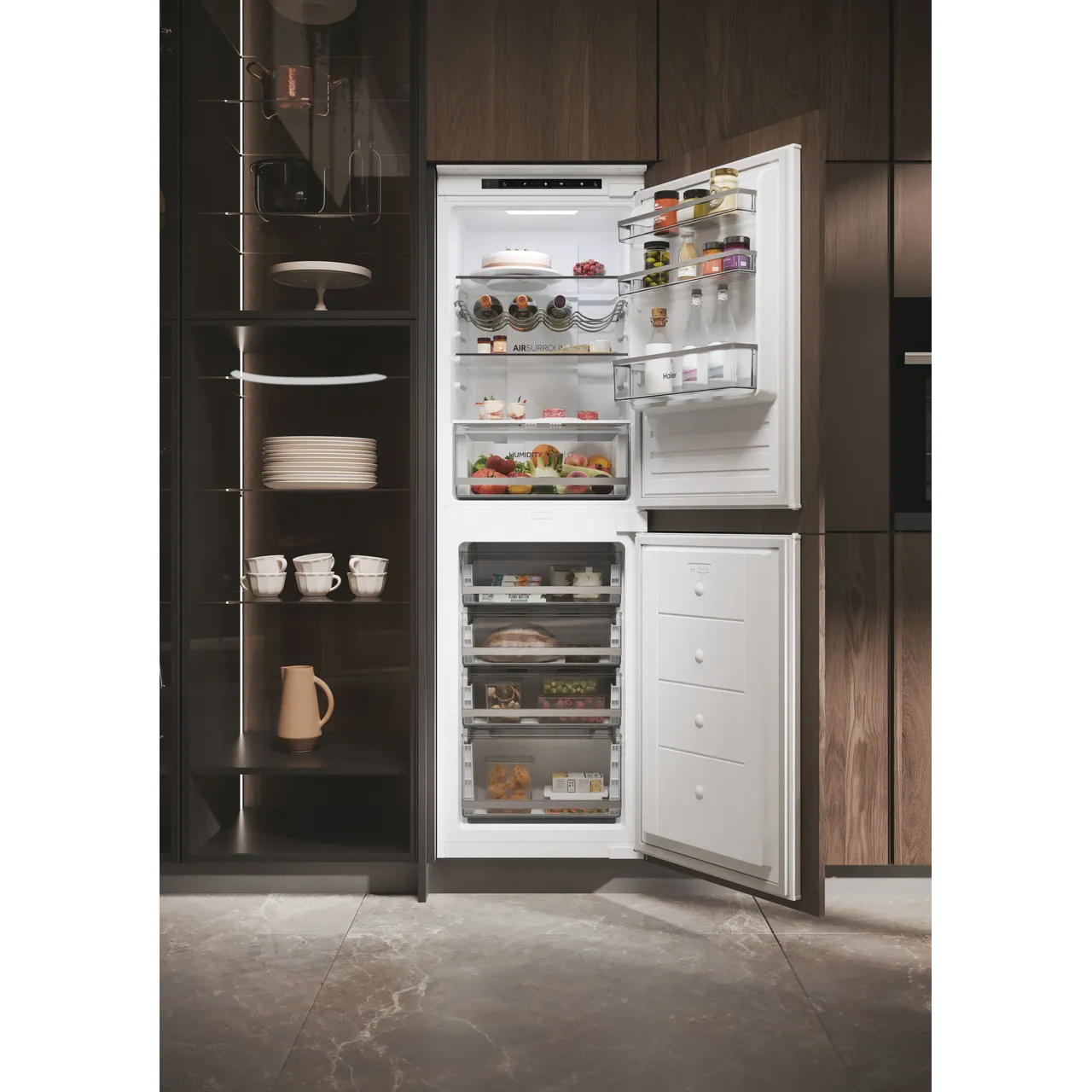 Haier 50/50 No Frost Fridge Freezer