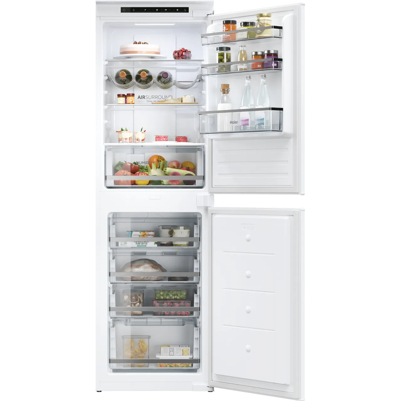 Haier 50/50 No Frost Fridge Freezer