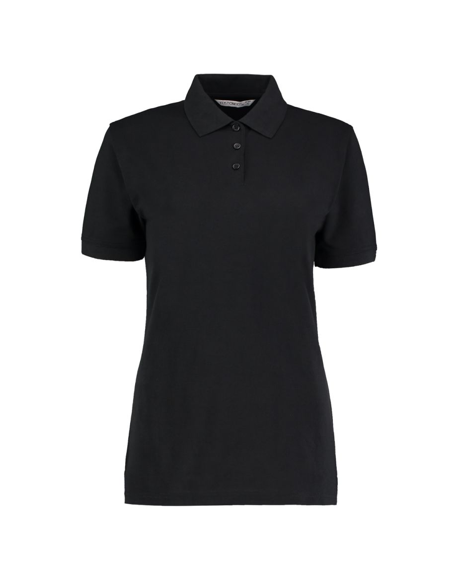 Prestige Ladies Klassic Superwash Polo Black