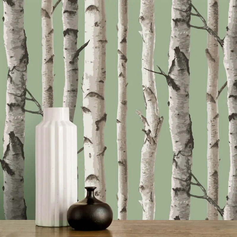 Fine Decor Birch Trees Wallpaper