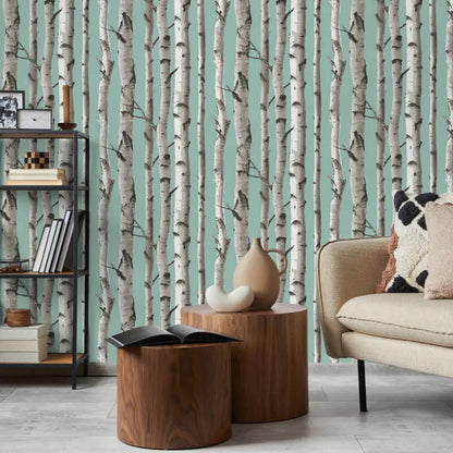 Fine Decor Birch Trees Wallpaper