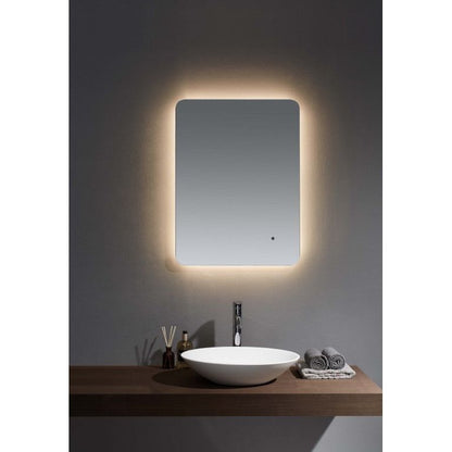 Calcot 600x800mm Back Lit - Frameless