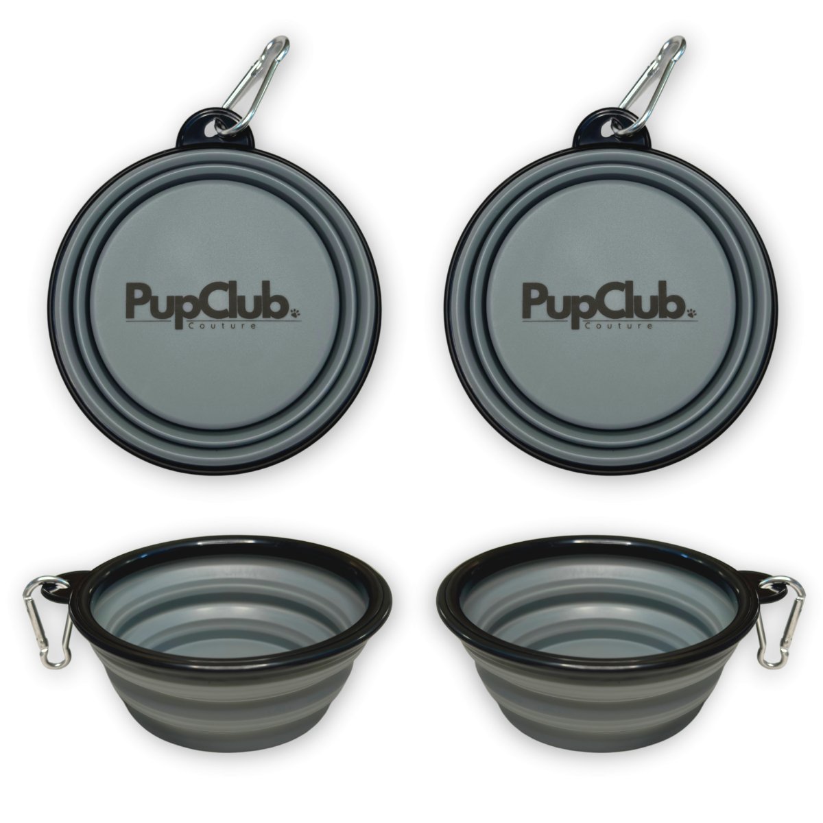 PCC - Collapsible Dog Bowl - Grey