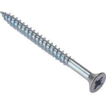 Fast Pak 12 X 3'' POZI CSK HARDENED TWINTHREAD WOODSCREWS ZINC