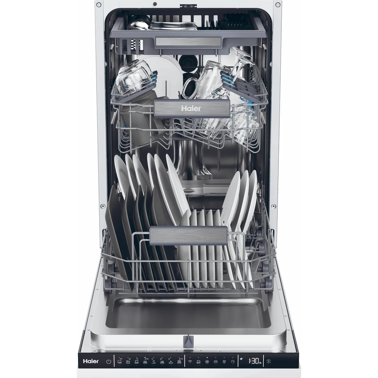 Haier 45cm Fully Integrated Dishwasher