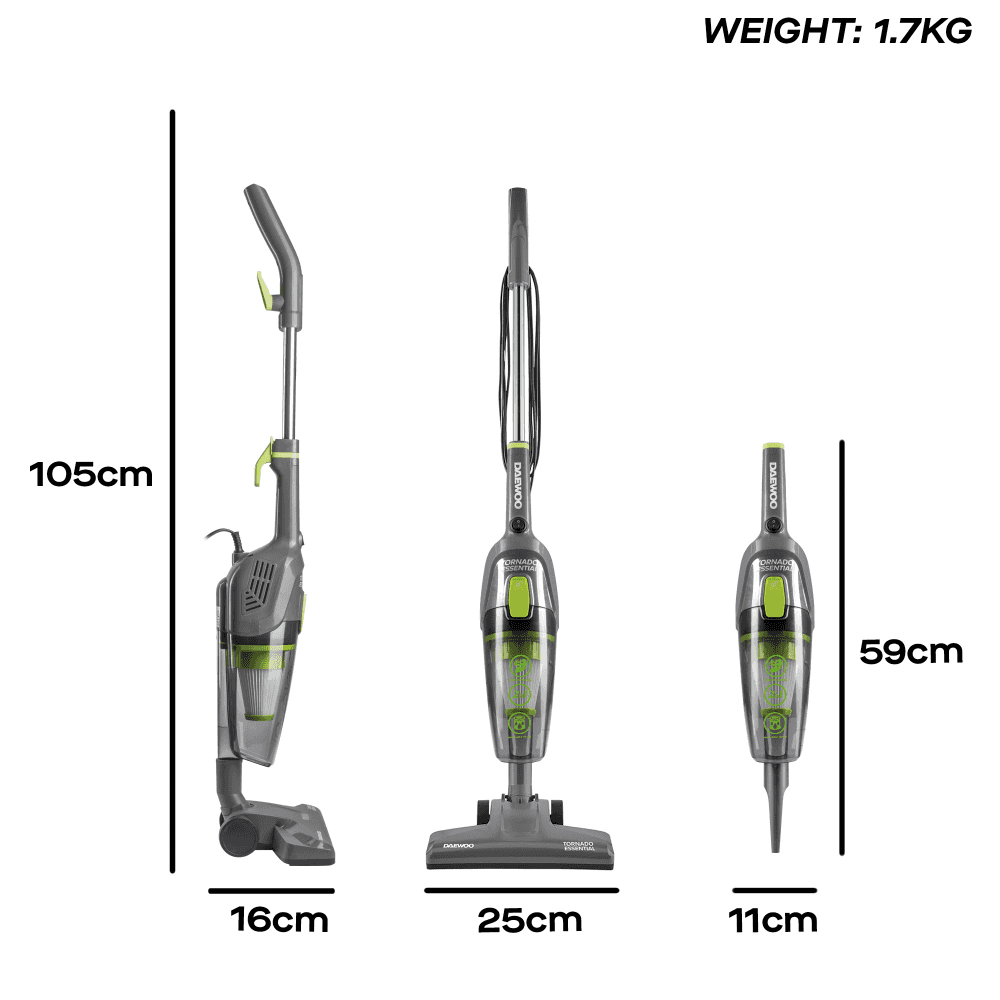 Daewoo Tornado Essential Corded Vacuum