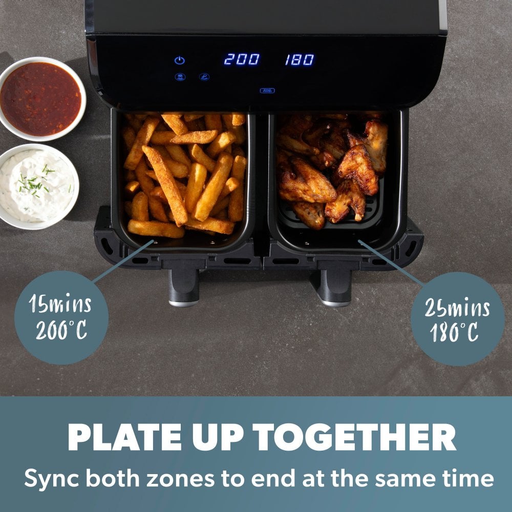 Daewoo Digital Double Drawer Air Fryer