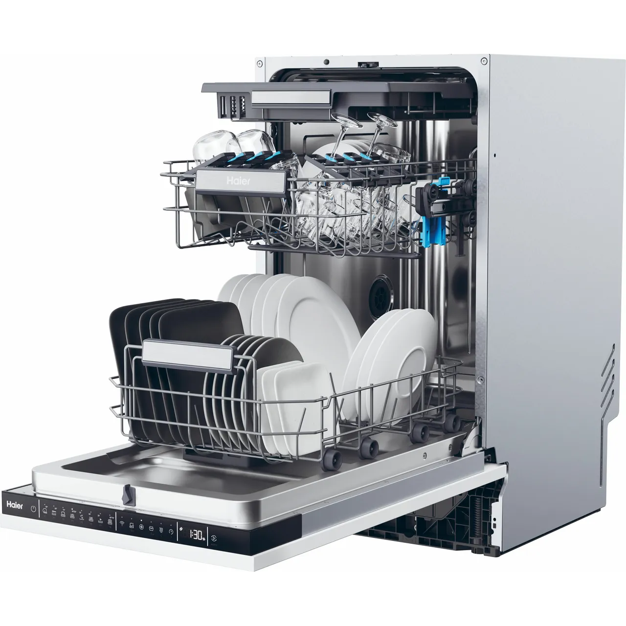 Haier 45cm Fully Integrated Dishwasher