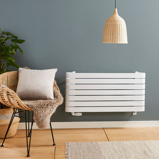 Denver 500x1000 Designer Rail White Radiator