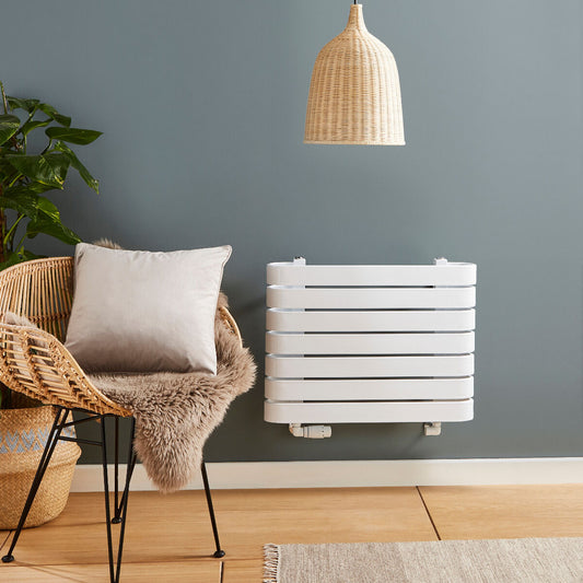 Denver 500x600 Designer Rail White Radiator