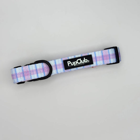 Collar - Pink Tartan