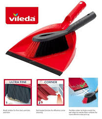 Vileda Dust Pan & Brush Set