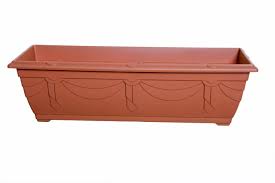 Whitefurze 60cm Venetian Window Box Terracotta