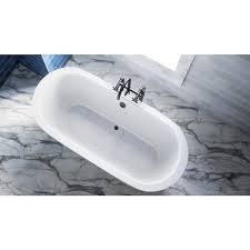 Trojan Cascade 1800 x 800 mm Baño con dos extremos sin orificio para grifo