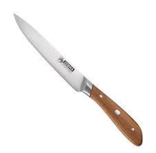 zodiac 5" Utility Knife With Wooden Handle Single