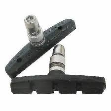 Sport Direct V Type Brake Blocks with Nuts - 70mm Black