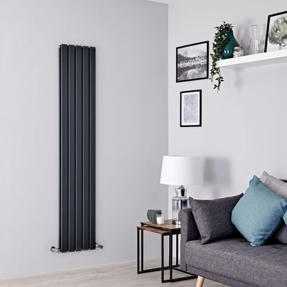 Capri Vertical Anthracite 500 X 544 Radiator