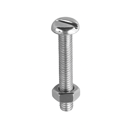 Securpak Machine Screw & Nut ZP Pack 8