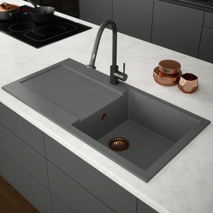 Ellsi Comite 1 Bowl Sink & Waste