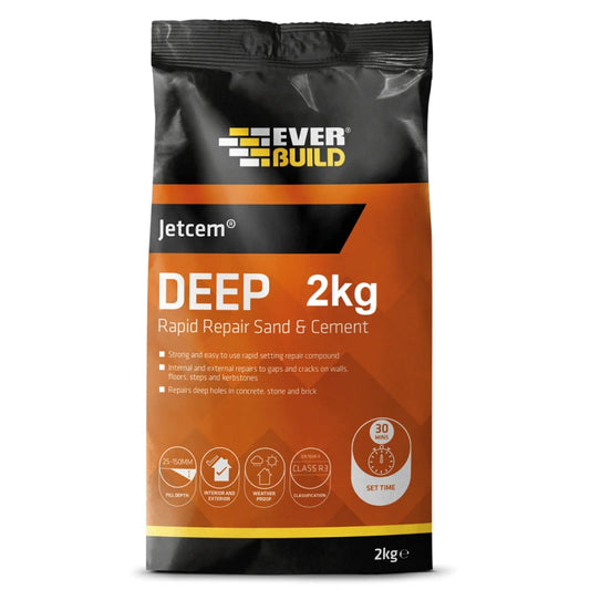 Everbuild Jetcem Rapid Set Cement Deep 2kg