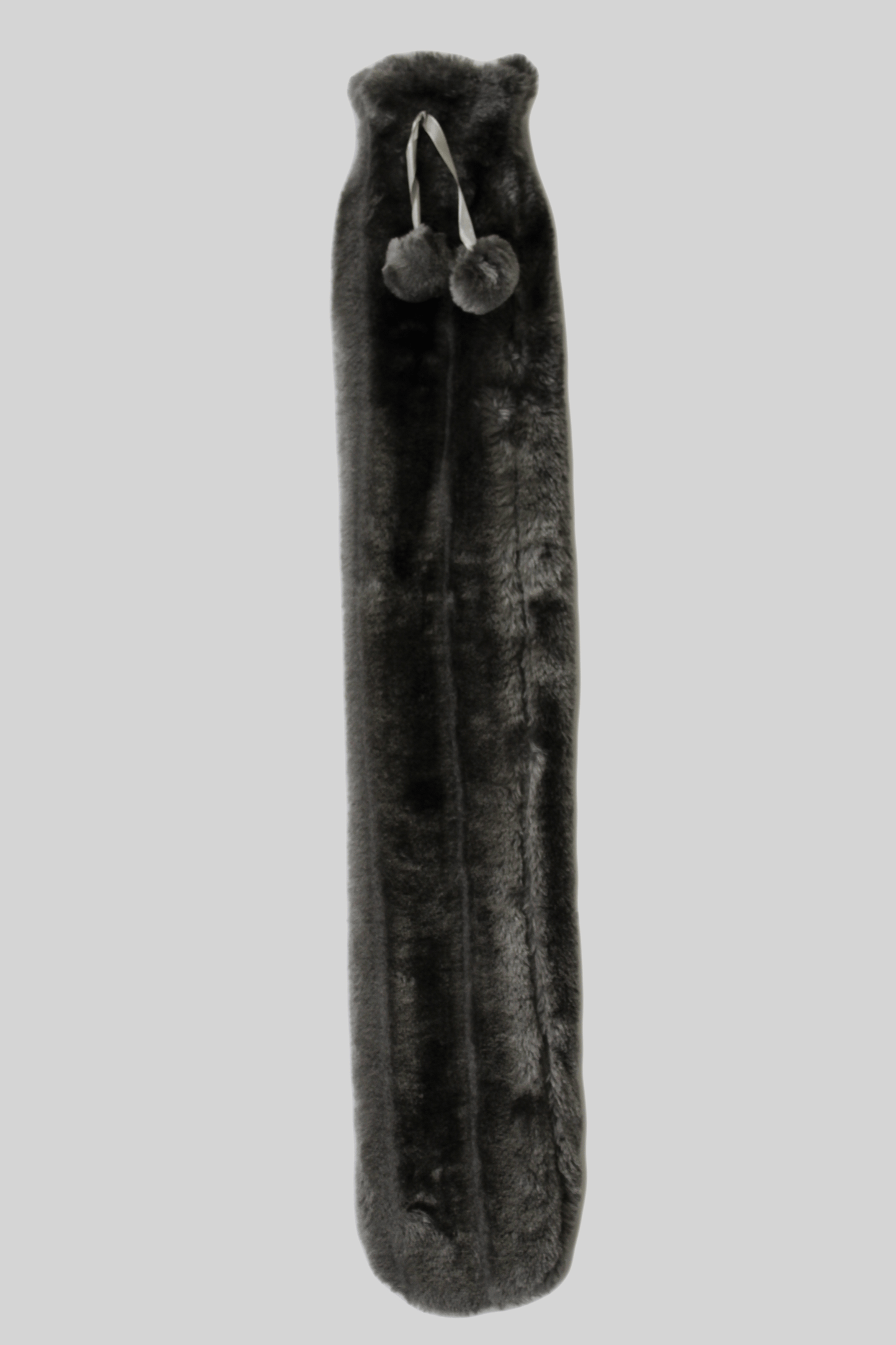 Extra Long 2L Hot Water Bottle with Plush Faux Fur Cover for Cosy Nights Natural Rubber UK Safe Tested Soft Fleece Ideal Gift for Adults Kids by OLIVIA ROCCO