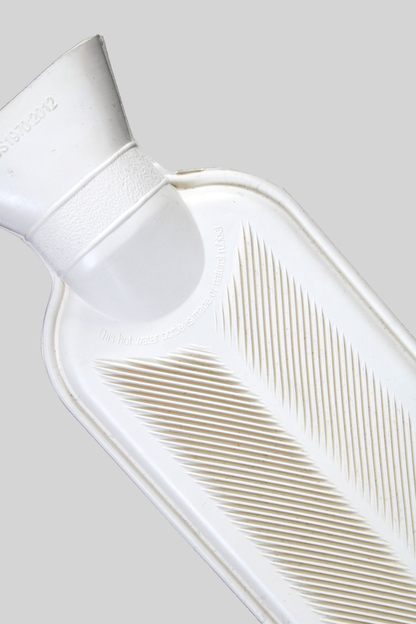 Extra Long 2L Hot Water Bottle with Plush Faux Fur Cover for Cosy Nights Natural Rubber UK Safe Tested Soft Fleece Ideal Gift for Adults Kids by OLIVIA ROCCO