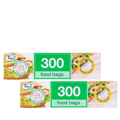 Tidyz Food Bags Boxed Pack 300