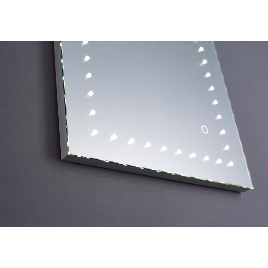 Cadre en pointillés LED Fairford 500 x 700 mm