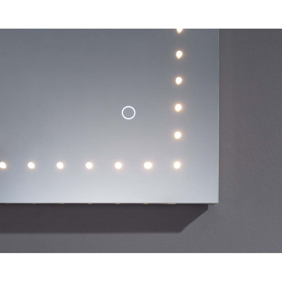 Cadre en pointillés LED Fairford 500 x 700 mm