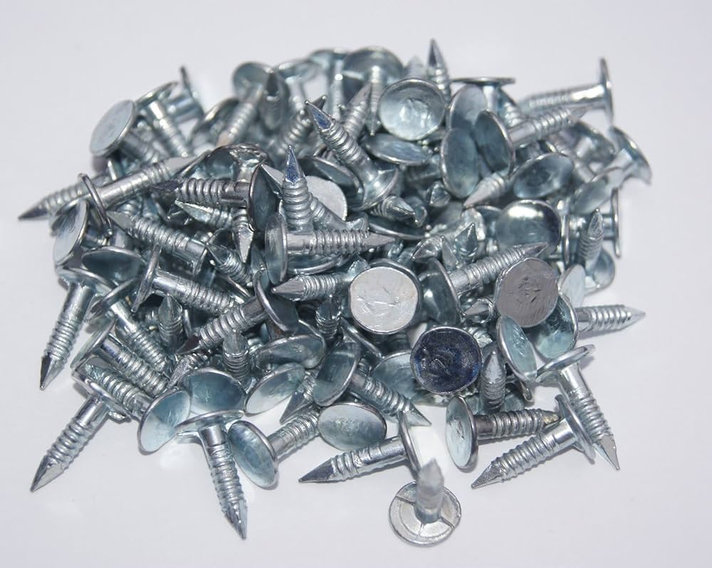 Challenge Felt - Extra Large - Head Clout Nails - Galvanised (Box Pack)