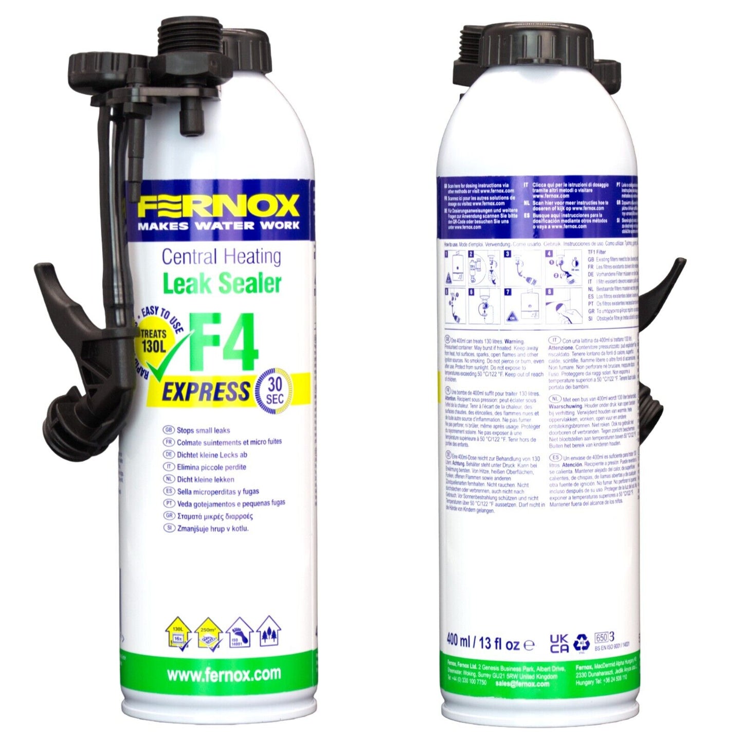 Fernox Central Heating Leak Sealer F4 Express