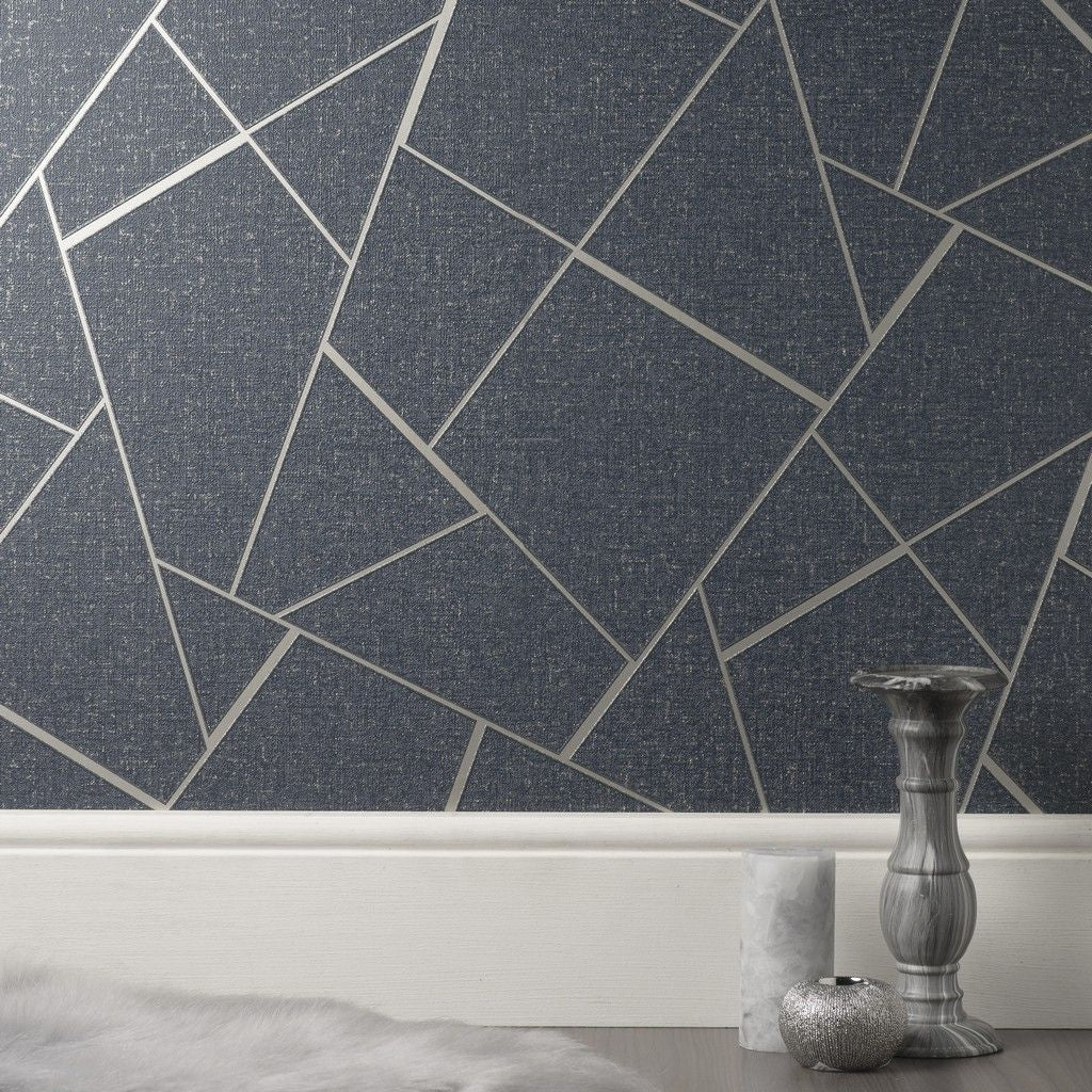 Fine Decor Quartz Fractal  Wallpaper