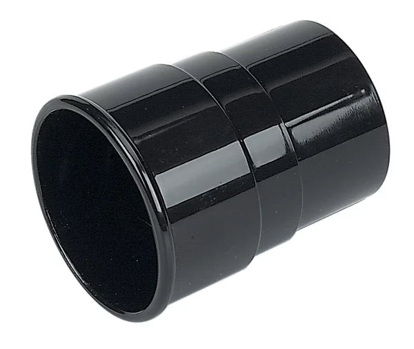 Pipelife Mini Flow Downpipe Connector Black