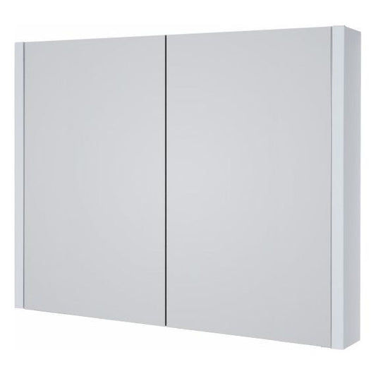 Armario con espejo Purity de 800 mm, color blanco